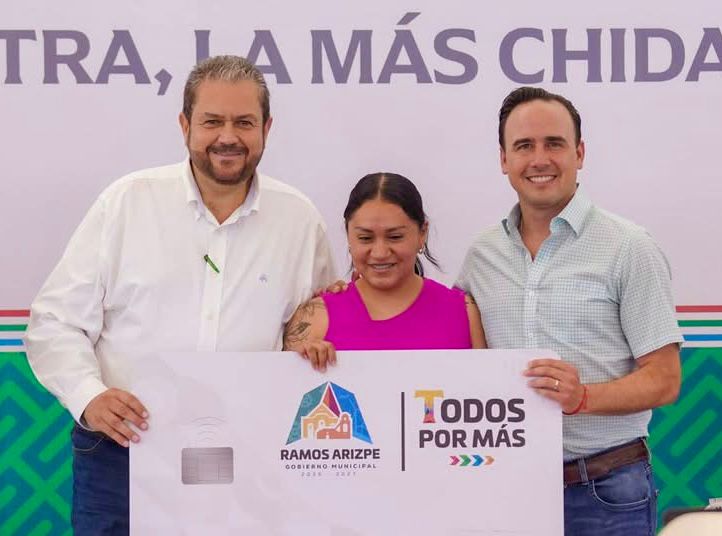 Avanza en Ramos “La más Chida” con apoyo de Manolo Jiménez y Tomás Gutiérrez