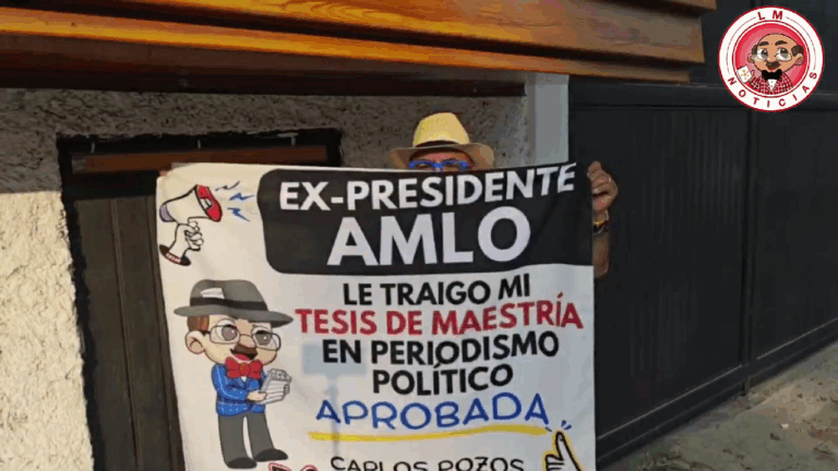 ‘Lord Molécula’ fracasa al entregar su tesis al expresidente AMLO en su rancho en Palenque
