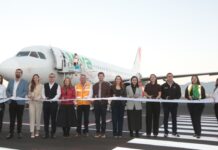 Coahuila da inicio a la ruta aérea AIFA-Saltillo-AIFA con viva Aerobus