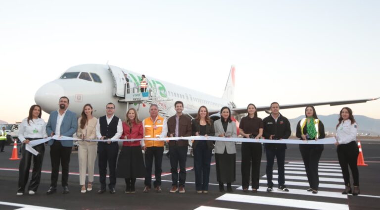 Coahuila da inicio a la ruta aérea AIFA-Saltillo-AIFA con viva Aerobus
