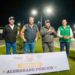 “Con obra tras obra, Ramos se transforma”; entregan alumbrado público en El Cura2