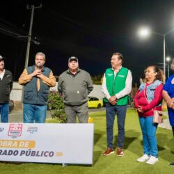 “Con obra tras obra, Ramos se transforma”; entregan alumbrado público en El Cura5