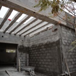 Construcción del Centro Comunitario Urdiñola al 50 por ciento de avance3