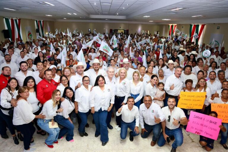 Desde Múzquiz, con toda la fuerza, el PRI va ¡con todo!