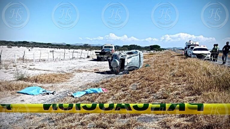 Dos mujeres pierden la vida en volcadura sobre la carretera Saltillo-Torreón
