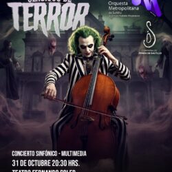 Es este viernes el concierto sinfónico “Clásicos de Terror”