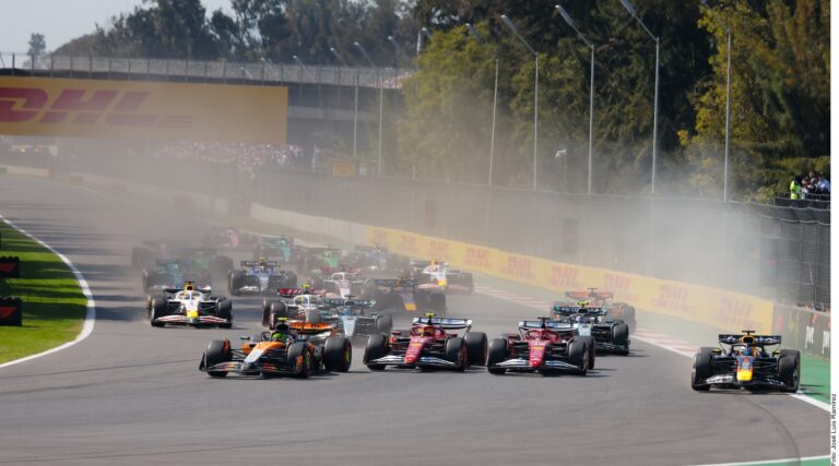 Domina Lando GP de México y toma liderato de pilotos