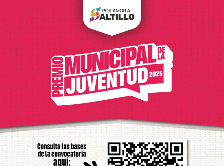 Invitan a proponer candidatas y candidatos para el Premio Municipal de la Juventud 2025