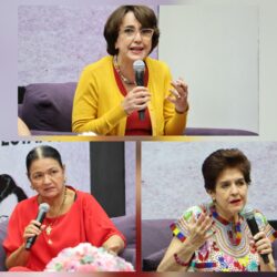Llevan a cabo el Conversatorio “A 72 años del voto de la mujer, ¡Aquí Estamos!”