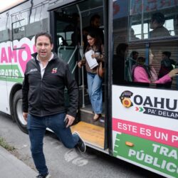 Más de 500 mil pasajes registra el programa “Aquí Vamos Gratis”