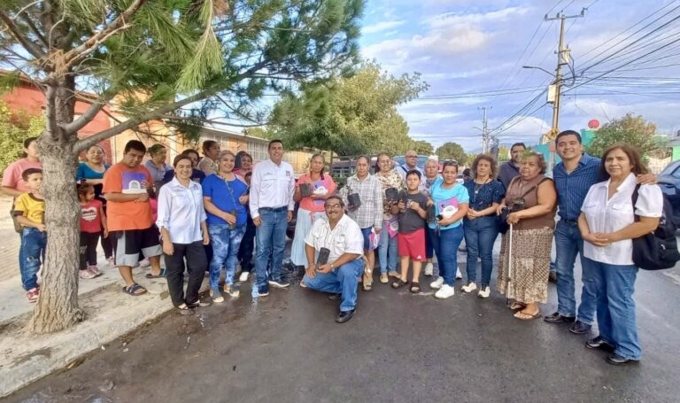 PRI promueve entornos más sanos con campaña de reforestación en Ramos Arizpe