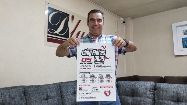 Quedan pocos lugares para la carrera Chuy Flores 2025 ¡Anímate y participa!