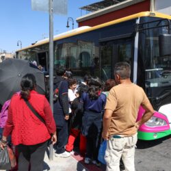 Registran más de 261 mil traslados en las dos rutas troncales del  “Aquí Vamos Gratis”1