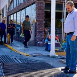 Repara Municipio rejillas del bulevar Miguel Ramos Arizpe