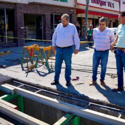 Repara Municipio rejillas del bulevar Miguel Ramos Arizpe1