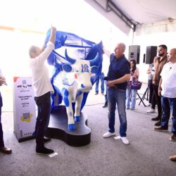 Román Alberto Cepeda González inaugura la edición 2025 del CowParade1