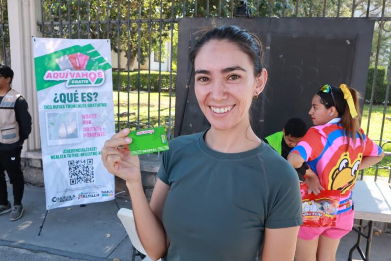 Saltillenses encuentran convivencia y activación física en la Ruta Recreativa