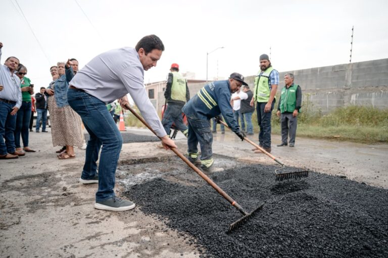 Suman ya 47 mil 500 baches atendidos en Saltillo
