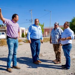 Supervisa alcalde Tomás Gutiérrez acciones de limpieza y rehabilitación en la colonia Analco