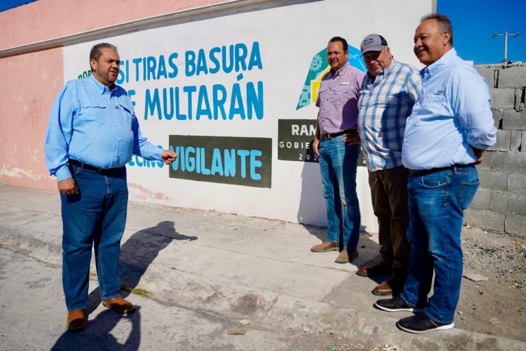 Supervisa alcalde Tomás Gutiérrez acciones de limpieza y rehabilitación en la colonia Analco