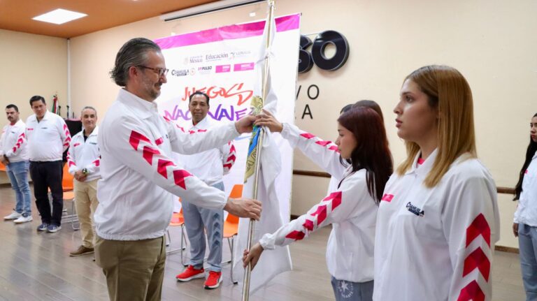 Abanderan delegación coahuilense rumbo a los Juegos Nacionales Populares 2025