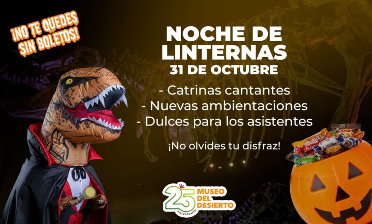 Abre MUDE venta de boletos para su “Noche de linternas” este 31 de octubre