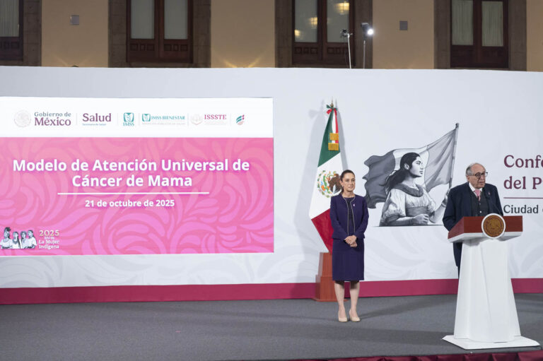 Anuncian modelo de atención universal para cáncer de mama