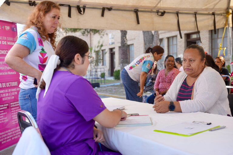 Arranca jornada gratuita de mastografías y citologías en el DIF Ramos Arizpe