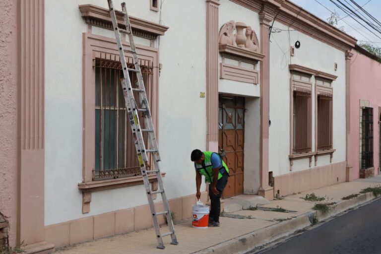 Avanza al 80% la rehabilitación de fachadas en calle Bravo   