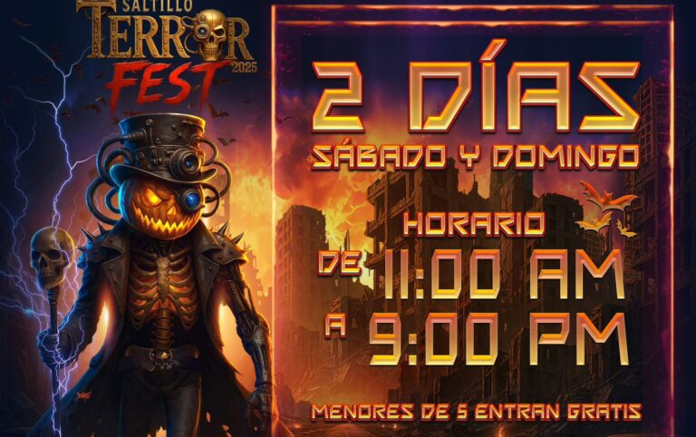 Celebrará el Terror Fest su décimo aniversario en Saltillo 