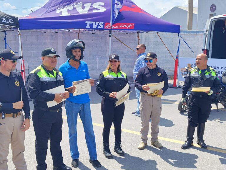 Continúa programa Rueda por tu Vida; capacitan a motociclistas