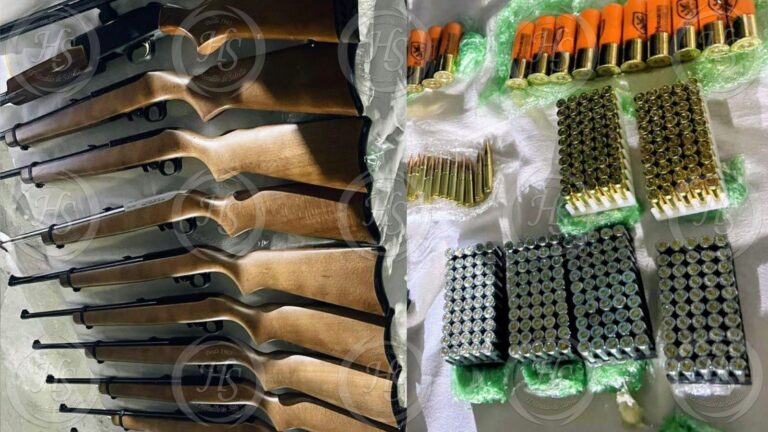 Detiene FGR en Saltillo a mujer con armamento procedentes de Estados Unidos