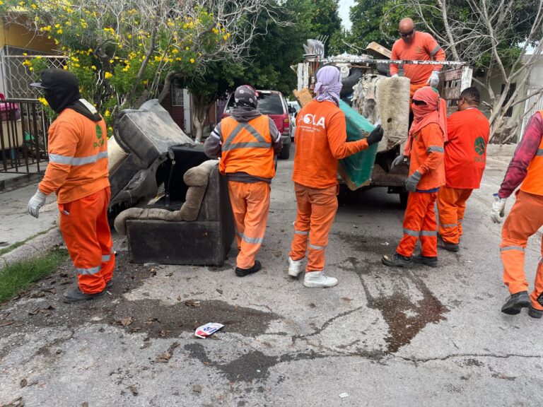 En Torreón, la “Ruta del Descacharre” alcanza 100 colonias recorridas y tres mil toneladas de objetos en desuso recolectadas