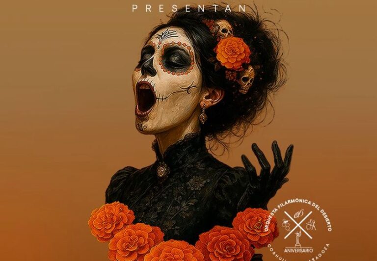 Este jueves, la Filarmónica del Desierto presenta el perfomance “Cantaba la Muerte Sinfónico”, un evento imperdible
