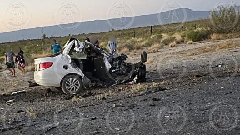 Fatal accidente en la Saltillo-Torreón; un conductor pierde la vida