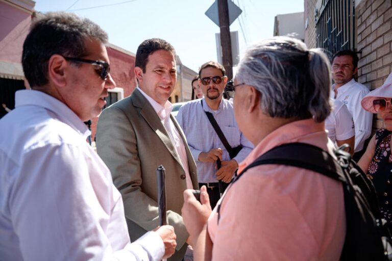 Impulsa Javier Díaz embellecimiento e inclusión en la calle Nicolás Bravo