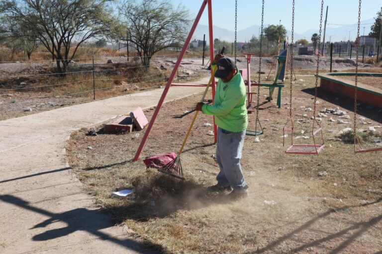 Intensifica Javier Díaz acciones de reforestación en la colonia Nazario S. Ortiz