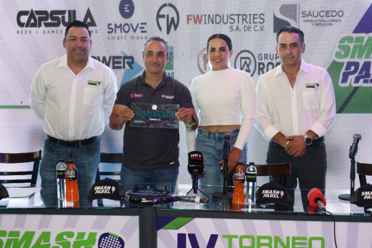 Invitan al IV Torneo Anual de Pádel Smash Padel