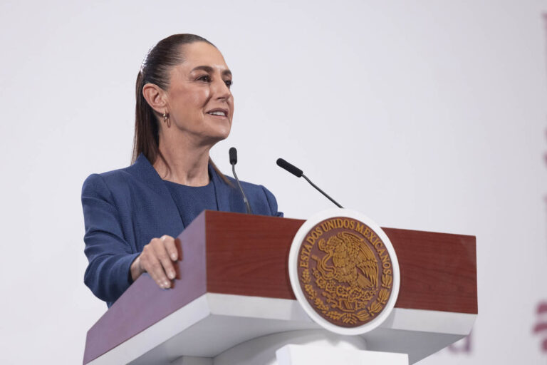 Obtuvo Alito terrenos con lavado, dice Sheinbaum