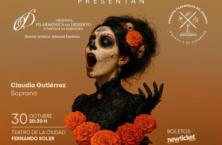 Ofrecerá por primera vez Orquesta Filarmónica de Coahuila concierto por Día de Muertos 