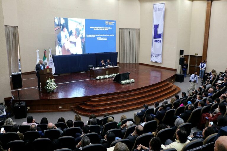 Presenta el coordinador de Unidad Norte de la UA de C Luis Carlos Talamantes su Informe de Actividades 2024-2025