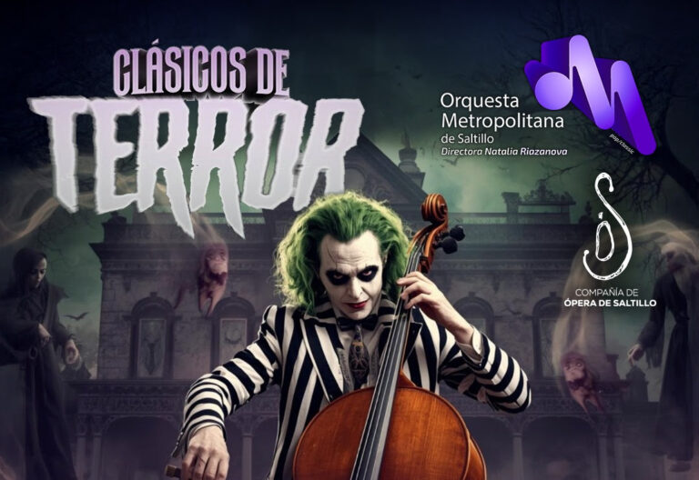 Presentarán en Saltillo el concierto sinfónico “Clásicos de Terror”