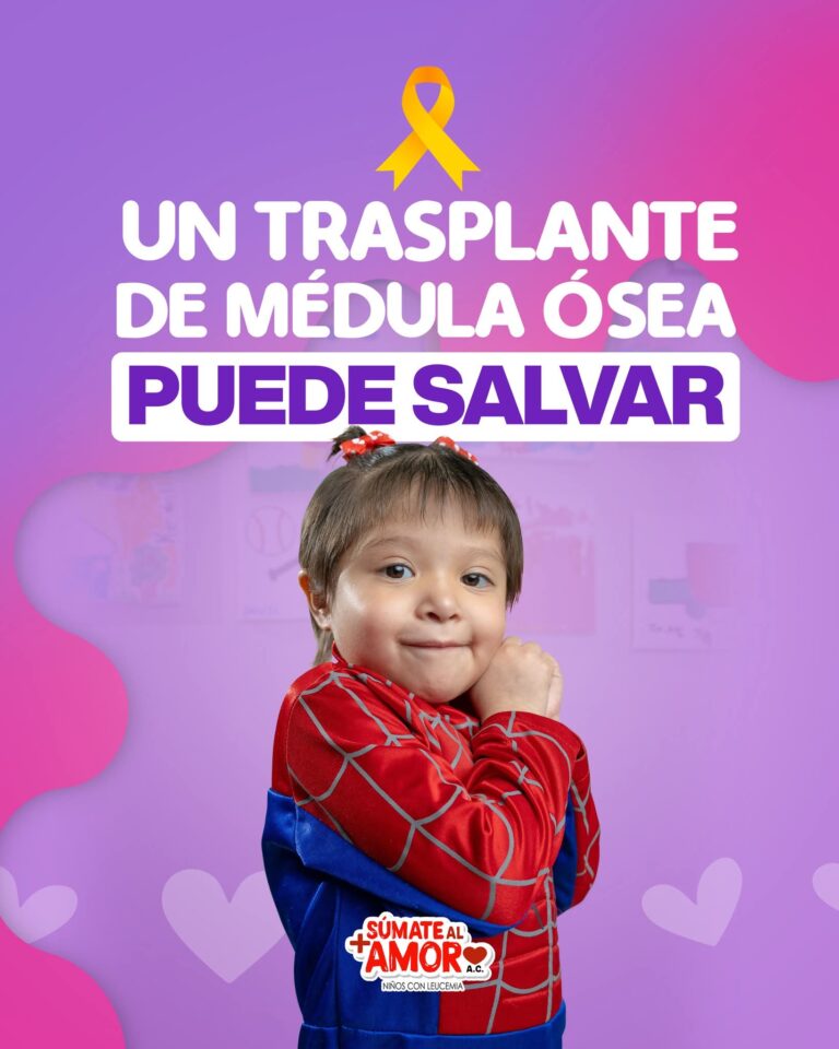 Realiza Súmate al Amor campaña de recaudación para apoyar trasplantes de médula ósea