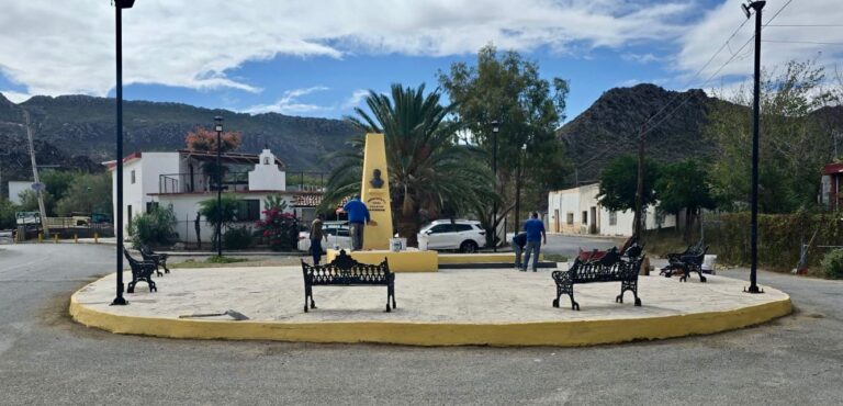 Rehabilita Gobierno de Ramos Arizpe monumento al expresidente Eulalio Gutiérrez en Santo Domingo