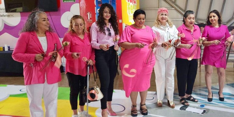 Se inaugura en Teleférico de Torreón exposición “Amor que Sana”, en marco del Día Mundial de la Lucha contra el Cáncer de Mama