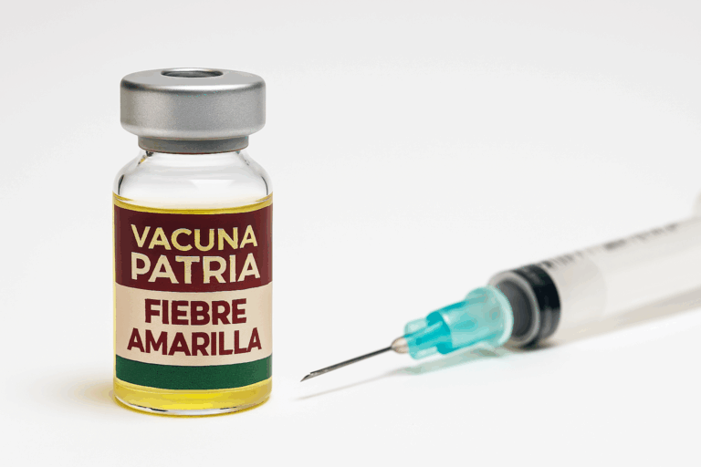 Se usará vacuna Patria contra fiebre amarilla.- Secretaría de Salud  