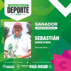 sebastian005 SEBASTIÁN GARCÍA CONQUISTA EL PREMIO ESTATAL DEL DEPORTE COAHUILA 2025