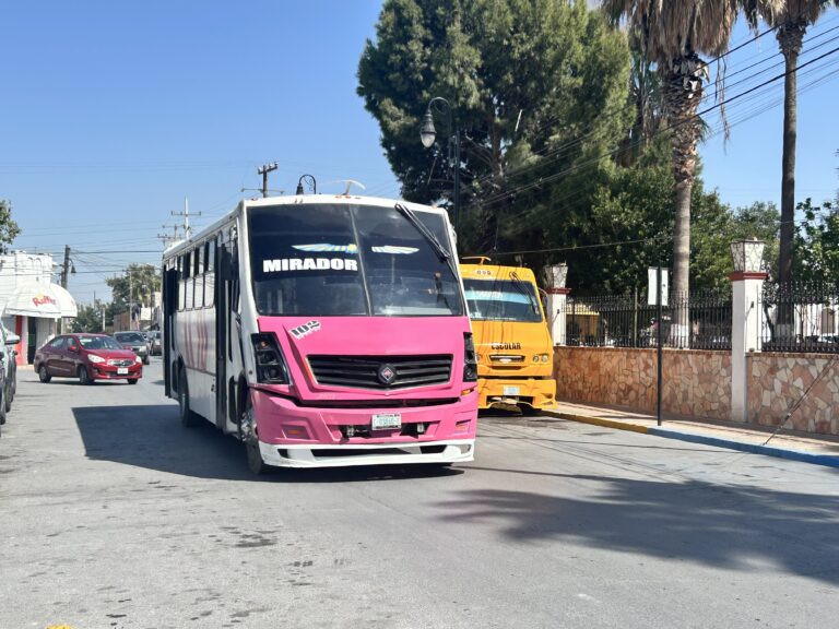 Suspenderán transporte público en Ramos Arizpe durante Halloween por actos de vandalismo
