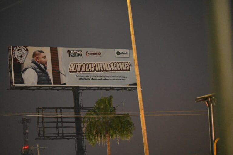 Viola Tony Castro la ley; excede tiempo de promoción de su informe