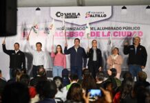 Arranca Javier Díaz modernización de alumbrado en los 4 accesos a Saltillo
